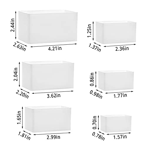 Gartful Rectangle Resin Molds, 6PCS Cube Silicone Molds, Resin Epoxy Casting Molds for DIY Ornaments Crafts Projects, Candles, Soaps, Dried Flower - WoodArtSupply