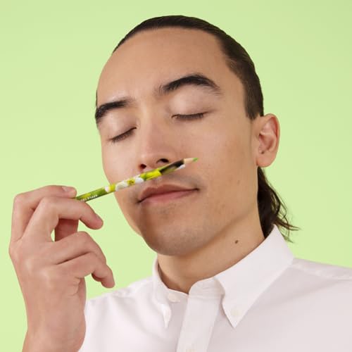 Lifelines Rub & Sniff Scented Colored Pencils, Infused with Essential Oil Blends, Color Pencil Set of 10, Travel Case Included Lifelines