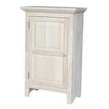 IC International Concepts Single Jelly Cabinet, 36-Inch, Unfinished IC International Concepts