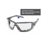 Gateway Safety 22GY78 Silverton Temple Version Safety Glass, Gray Frame - Gray FX2 Anti-Fog Lens Gateway Safety