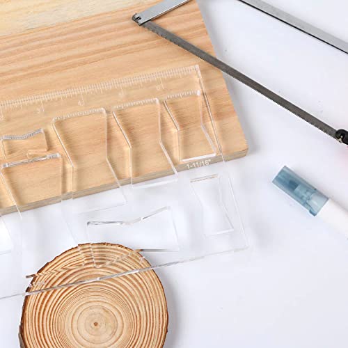 Router Clip Butterfly Inlay Template Woodworking Decoration Router Fixture Template, Butterfly Inlay Template Decoration Router and Woodworking ACCZIO