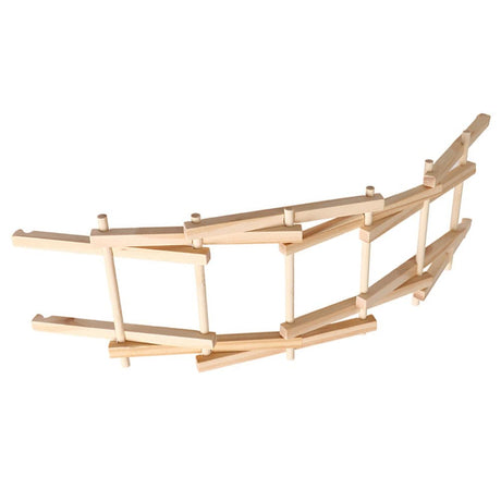 Operitacx Kids Toys Kids Toys Sarahs Silks Arch Bridge Science Kit Wood DIY Arch Bridge Assemble Toys 3D Puzzle Architecture Model Kits Educational Operitacx