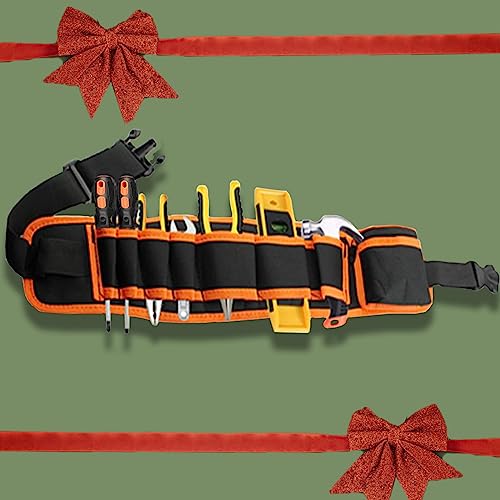 Real Kids Tool Set,22 PCS Kids Junior Tool Set with Woodworking,Construction Tool Set for Kids Pretend Play,DIY Real Tools for Boys & Girls Beginner QeeHeng