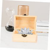 Ciieeo 1pc Pirate Treasure Chest Wooden Box The Ordinary Kit Earring Storage Organizer Letter Decor Chest Ciieeo