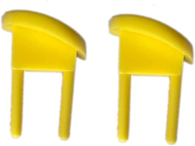 Yellow Safety Switch Key Compatible with Craftsman Radial Arm Jointer Band Drill Sears Table Saw, Sander, Band Saw, Drill Press Parts- Oval auaurly