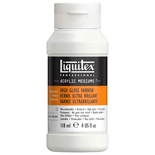 Liquitex Professional High Gloss Varnish, 118ml (4-oz) - WoodArtSupply