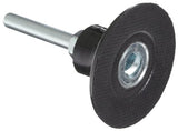 Weiler 51551 Tiger 1/4" Stem, 2" Diameter, Non-Woven Surface Conditioning Plastic Button Style Back-Up Pad Weiler