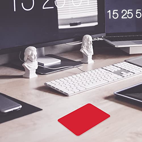 PINGEUI 100 Pcs Metal Business Cards Blanks, 0.45mm Thick Sublimation Aluminium Alloy Business Cards, Double-Side Printable Name Card for Customer, PINGEUI