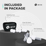 Vibes High Fidelity Ear Plugs - Invisible Earplugs for Music Concerts, Musicians, Motorcycles, Airplanes, Raves, and Work - Noise Reduction and VIBES
