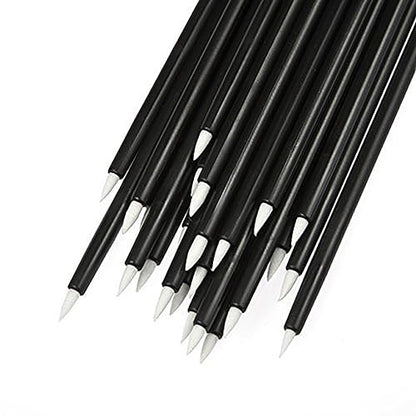 G2PLUS 100PCS Disposable Eyeliner Makeup Brushes Applicator Cosmetic Eye Wands Eyeliner Brush Applicator for Lip Liners, Eye Makeup, Eyelashes and - WoodArtSupply