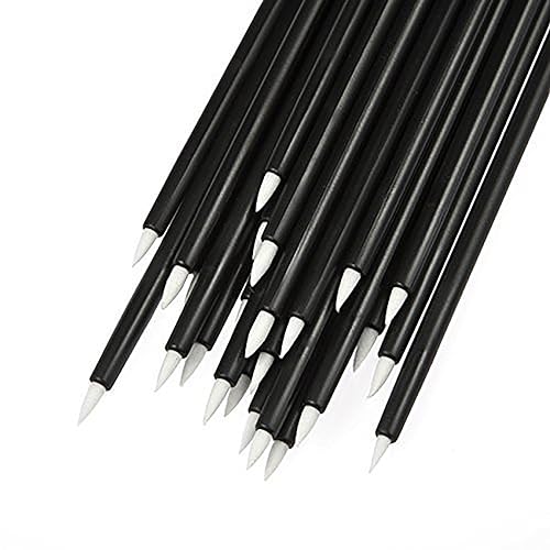 G2PLUS 100PCS Disposable Eyeliner Makeup Brushes Applicator Cosmetic Eye Wands Eyeliner Brush Applicator for Lip Liners, Eye Makeup, Eyelashes and - WoodArtSupply