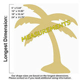 Palm Tree Shape, Unfinished Wood Craft, Build-A-Cross Build-A-Cross