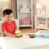 Melissa & Doug Wooden Sandwich-Making Pretend Play Food Set Melissa & Doug