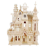 NWFashion Wooden Dream Dollhouse DIY Kits 3D Puzzle for Christmas Party Halloween House (Dream House) NWFashion