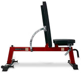 CAP Barbell Deluxe Utility Weight Bench, Red (FM-CS804DX-RD) CAP Barbell