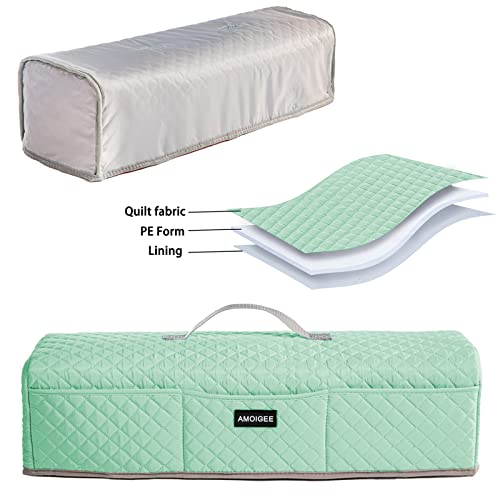 AMOIGEE Padded Dust Cover Compatible with Cricut Maker, Cricut Maker 3, Explore Air 2, Cricut Explore 3 Machine, with Pockets for Cricut Accessories, AMOIGEE