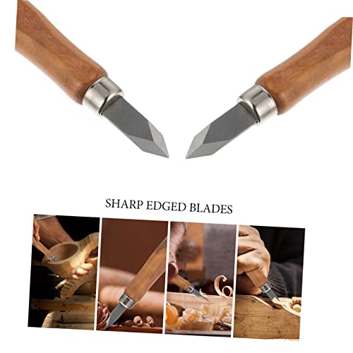 COHEALI 10 Pcs Woodworking Marking Woodworking Tools Carpenter Tools Wood Scribing Knives Wood Striking Timber Chisel Specialty Tools Marking Cutters COHEALI