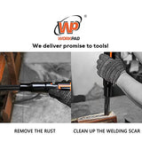 Needle Scaler,WORKPAD 19 Needles, Standard Duty Needle Scaler with 1-Piece Wide Angle Chisel Set, Pneumatic Tools WP WORKPAD