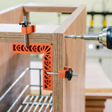 90 Degree Clamp,Positioning Squares,(3" 4") x 8 Right Angle Clamp with 8 Clamp,Corner clamps Woodworking Tool for Pictures Frames, Cabinets, Boxes ZTUKOMN