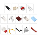 Guitar Repairing Maintenance Tool Kit with Guitar Neck Rest Cradle and Instrument Mat for Guitar Workstation, Acoustic Guitar Electric Guitar Ukulele Tallew