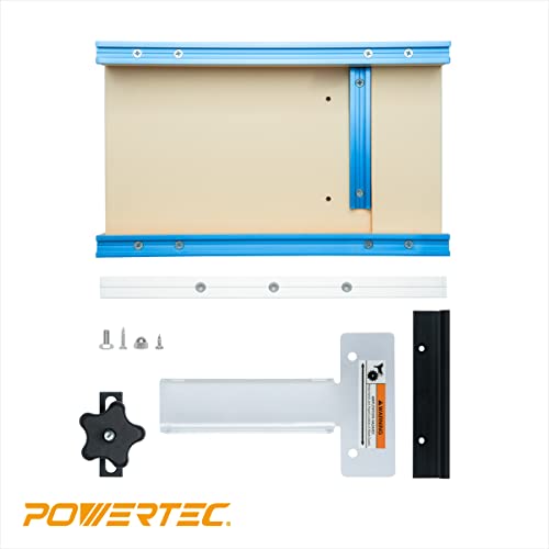 POWERTEC 71590 Table Saw Small Parts Sled POWERTEC