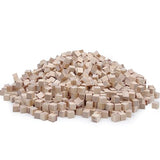 Wood Cubes for Crafts, 1 cm Wooden Blocks, 300 Pcs Natural Wooden Blocks, Unfinished Wood Crafts Wood Square Blocks for Arts and DIY Projects Puzzle SPKESE
