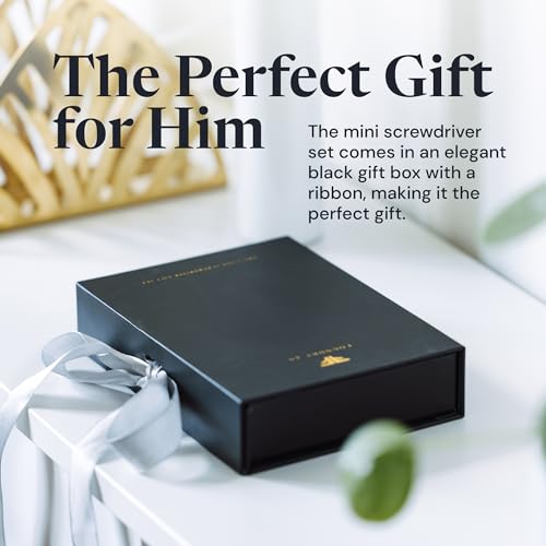 Screw Driver Set Kit- Screwdriver Set- Craftsman Tools with Case, Multi-Piece Travel Size, Compact Design & Portable Quick Fix at Home for Small ADELEGOURDAIN