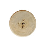 Btibpse Replacement Unfinished Sofa Legs Furniture Bun Feet Solid Wood Foot for Sofa, Chair, Loveseat, Ottoman, Dresser Set of 4 Btibpse