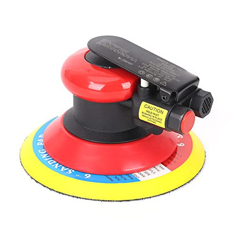 Commercial Pneumatic Random Orbit Sander Air Car Sander, da Sander for auto bodywork,metal and woodworking 6" POWER AERO NOVIA