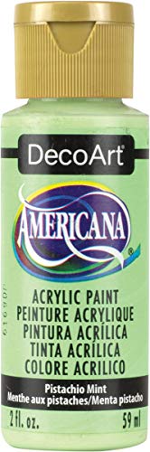 DecoArt Americana Acrylic Paint, 2-Ounce, Pistachio Mint DecoArt