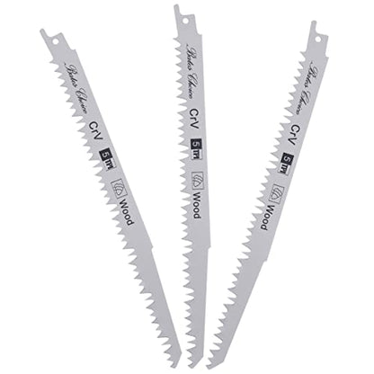 Bates- Wood Pruning Reciprocating Saw Blades, 9 Inch, 3 Pack, Sawzall Blades, Reciprocating Saw Blades, Sawzall Pruning Blades, Pruning Blade for - WoodArtSupply