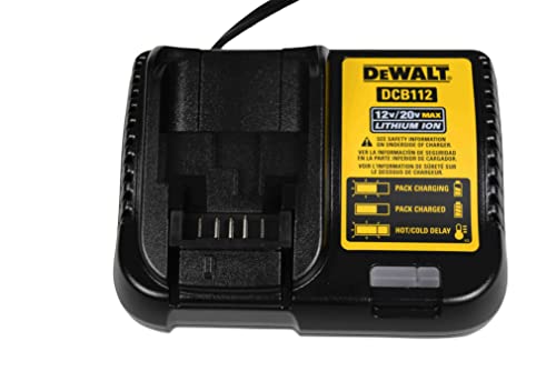 DeWalt DCB203C 20V 2.0Ah Lithium-Ion Battery Pack with Charger - WoodArtSupply