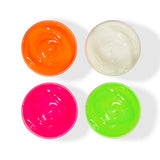 Speedball SB45027 Glo 'n Dark and Fluorescent Screen Printing Ink, 4 oz Jars, Set of 4 Speedball