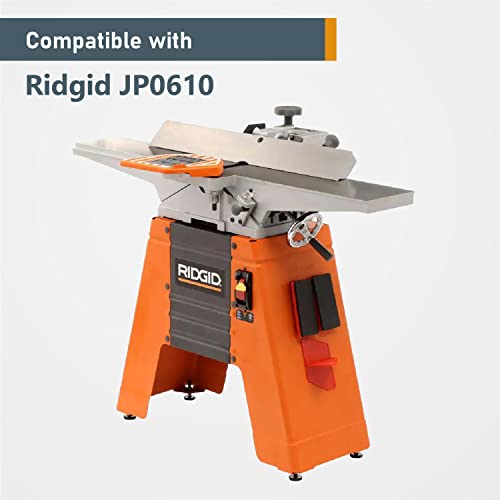 POWERTEC 6-1/8 Inch Jointer Blades for Ridgid JP06000, JP06101, JP0610, Craftsman 21705 Jointer, Replacement for Ridgid AC8600, JE08008, Craftsman POWERTEC