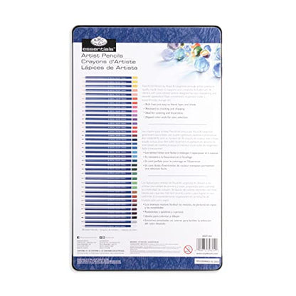 Royal & Langnickel Essentials 36pc Artist Color Pencil Tin Set - WoodArtSupply