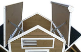 ChickenCoopOutlet Wood Chicken Coop Backyard Hen House 4-8 Chickens with 6 Nesting Box New ChickenCoopOutlet