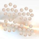 1800pcs Natural Beads Wood Beads for Round Beads Wooden Charm Beads Unfinished Wood Beads Jewelry Accessories Wooden Beading Supplies Color Beads SUPVOX