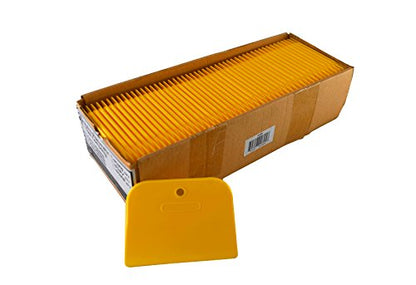 Astro Pneumatic Tool 4526 Yellow 4" Plastic Spreader, Box of 100,4 Inch - WoodArtSupply