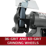 JET 8-Inch Bench Grinder, 3450 RPM, 1/2 HP, 1Ph 115V (JBG-8A) Jet