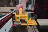 MICROJIG GRR-RIPPER GR-200 Advanced Adjustable Table Saw Pushblock, Yellow MICRO JIG