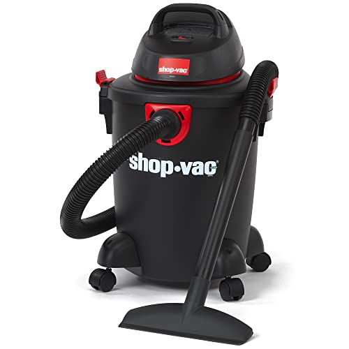 Shop-Vac 5985005 DIY and Workshop Series Wet Dry Vac, 6 Gallon, 1-1/4 Inch x 7 Foot Hose, 65 CFM, (1-Pack),Black Shop-Vac