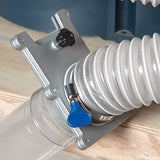 POWERTEC 70134-P2 2-1/2-Inch Aluminum Blast Gate for Dust Collector, Dust Collection Fittings - 2 PK POWERTEC