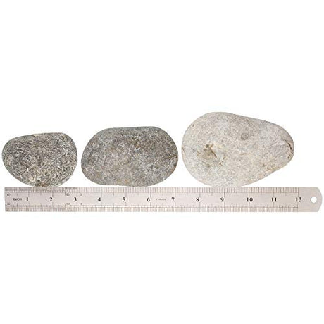 LANIAKEA 20 Pcs River Rocks for Painting, 3-5 Inch River Rocks Caft Rocks for Arts Multi-Color Painting Rocks for Kids Project, Crafts and Home LANIAKEA