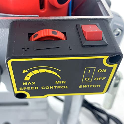 EWANYO 3-Speed Benchtop Drill Press, Electric Bench Wood Drilling Machine for DIY Creation, Small and Precise Work Like Jewelry Making Woodworking EWANYO