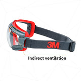 3M GoggleGear 500 Series GG501SGAF, Clear Scotchgard Anti-fog lens 3M