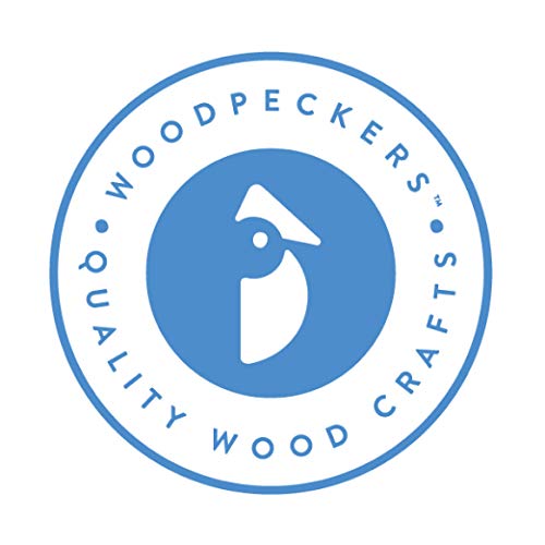 Triangle Wood Building Blocks 1-1/8-inch, Pack of 25 Unfinished Wood Blocks for Crafting, Open Ended & Loose-Parts Play, by Woodpeckers - WoodArtSupply