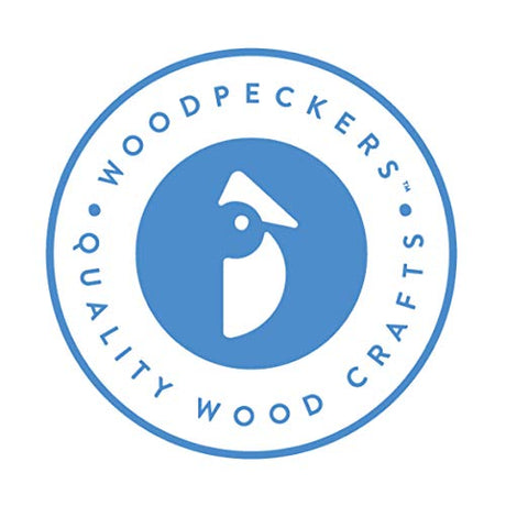 DIY Wooden Heart Cutouts for Crafts 8 inch, 1/8 inch Thick, Pack of 3 Unfinished Shapes for Valentines Day Party Décor, by Woodpeckers Woodpeckers