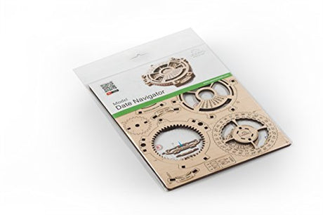 UGEARS Date Navigator Wooden Mechanical Model UGEARS