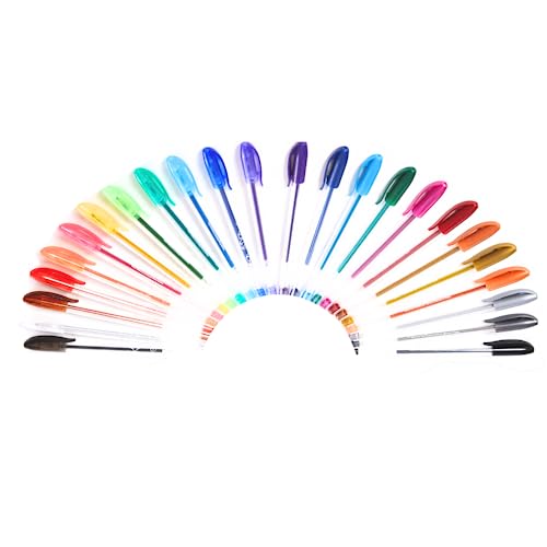Innovative Designs Harry Potter Wizarding World Gel Pen Set for Kids, 24 Pack with Glitter Gel Pens, Cute Pens for Girls and Boys Innovative Designs