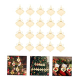 VOSAREA 40pcs Light Bulb Shaped Wood Chips Unfinished Wood Light Bulbs Christmas Light Bulb Cutouts Wooden Shape Holiday Christmas Wood Cutouts VOSAREA